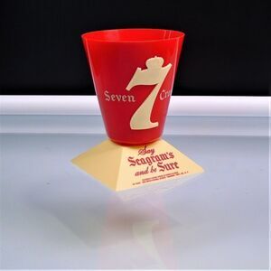 Seagrams Seven Crown Whiskey Bar Display Cup